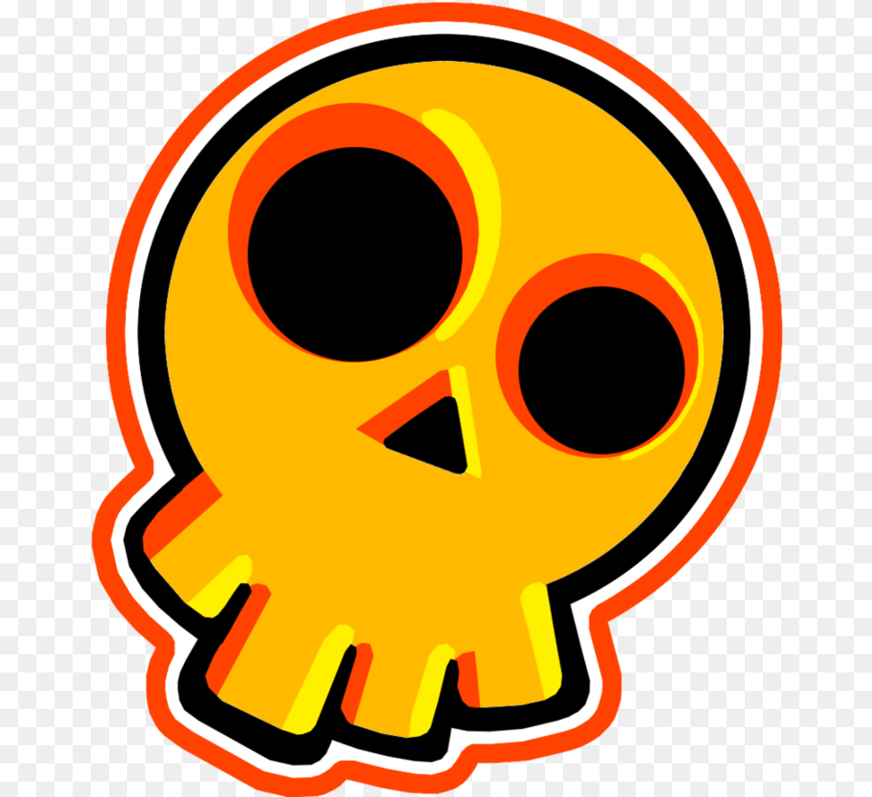 Skull Sticker Design By Crimson Soda On Clipart Library Logo Design Sticker, Ammunition, Grenade, Weapon Free Png