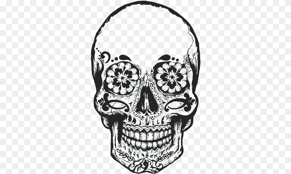 Skull Tattoo Without Background, Accessories, Chandelier, Lamp Free Png Download