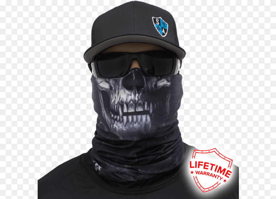 Skull Tech Crow Face Shield Sa Company Face Shield, Accessories, Person, Man, Male Png Image