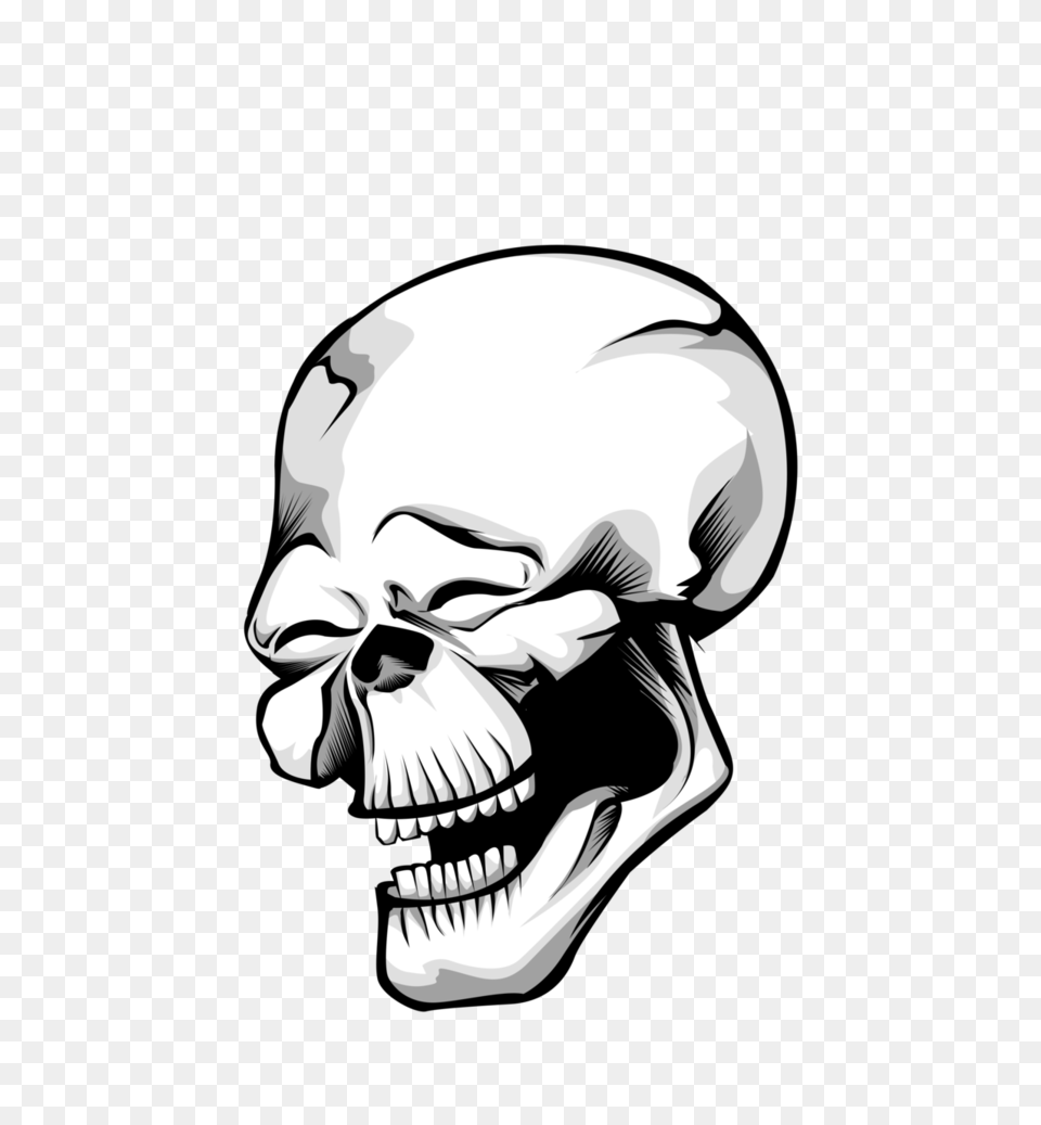 Skull Stencil, Adult, Female, Person Free Transparent Png