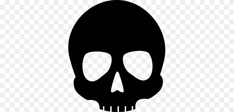 Skull Image And Clipart, Silhouette Free Transparent Png