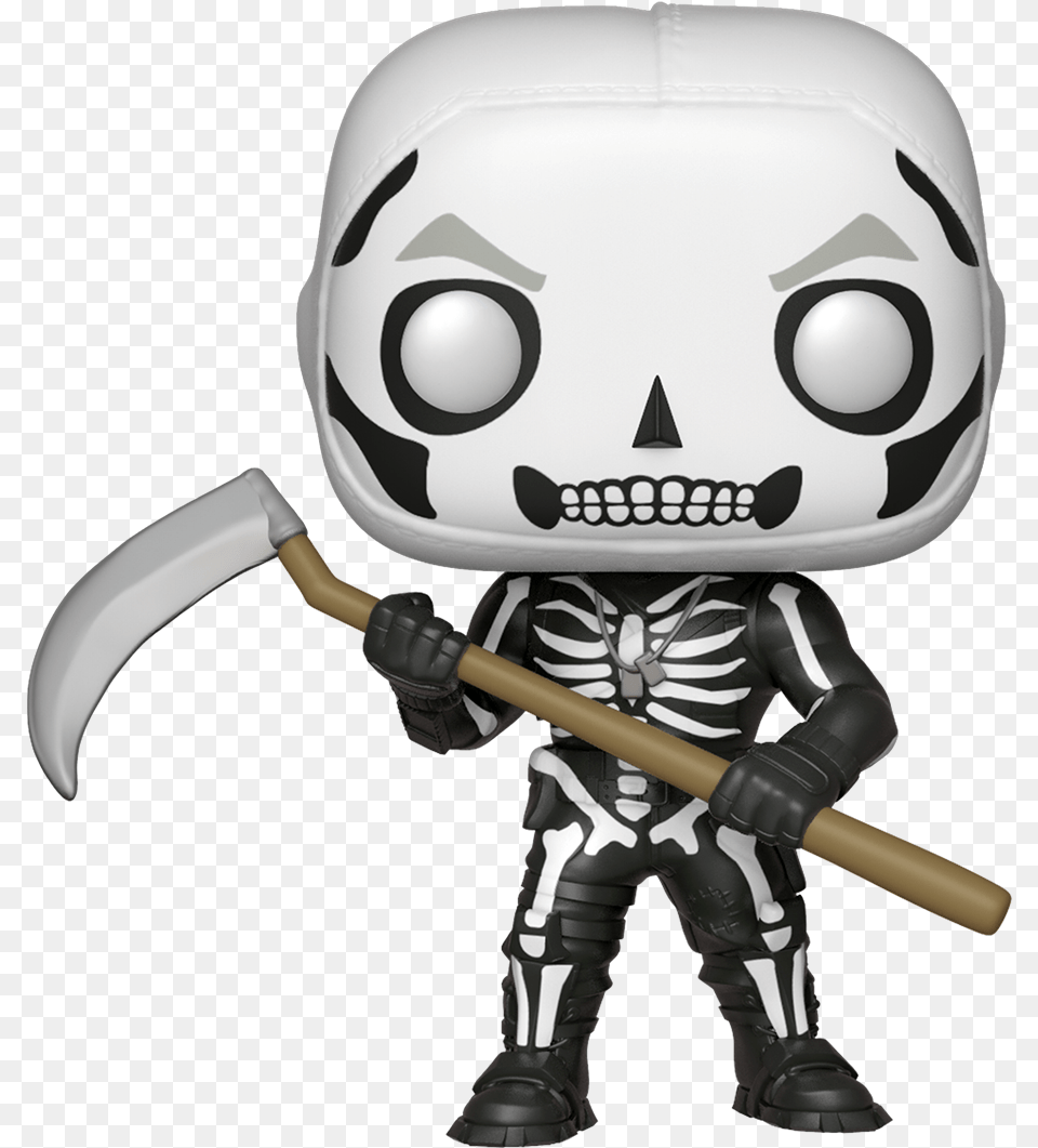 Skull Trooper Pop Vinyl Fortnite Skull Trooper Funko Pop, Toy Png Image