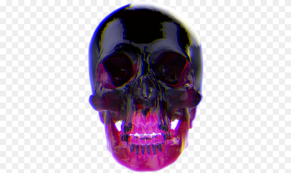 Skull Tumblr Skull, Purple, Person, Alien, Face Png Image