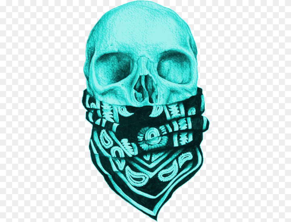 Skull Tumblr Skull Tattoo Design, Accessories, Bandana, Headband, Clothing Free Png Download