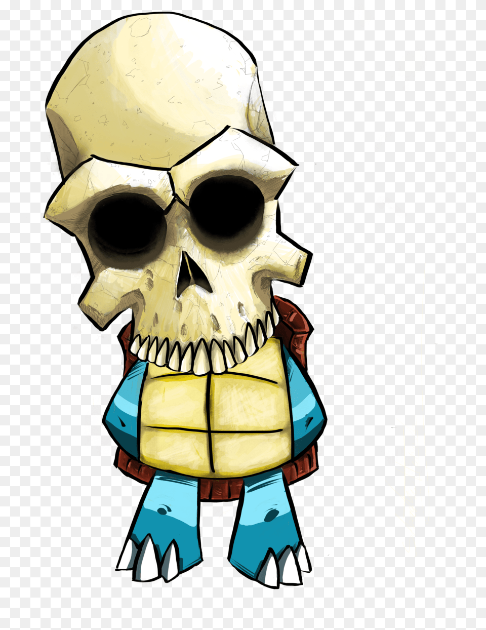 Skull Turtle Skull Skull, Art, Person, Painting, Face Free Png Download