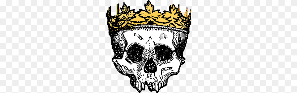 Skull With Golden Crown, Accessories, Jewelry, Baby, Person Free Transparent Png