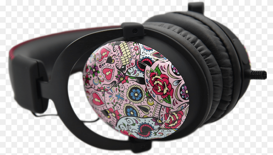 Skull With Headphones, Electronics Png