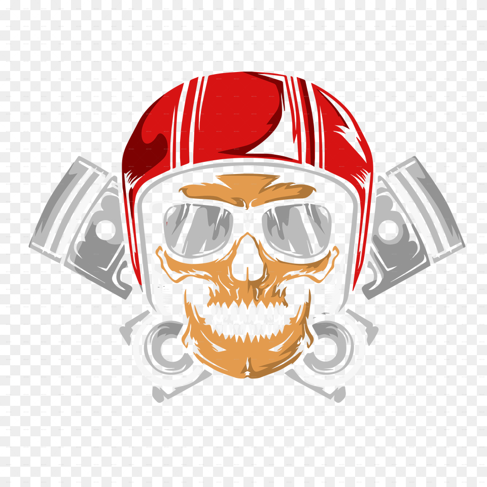 Skull With Helmet, Accessories, Glasses, Publication, Book Png Image