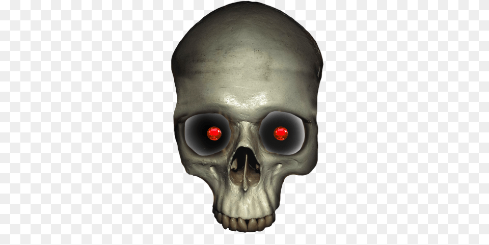 Skull With Ruby Eyes Human Head, Alien, Person Png