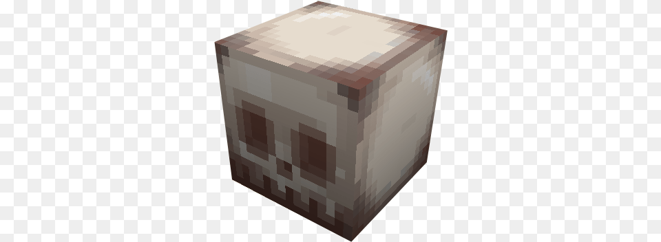 Skullblock Minecraft, Box, Crate, Brick, Cardboard Free Transparent Png