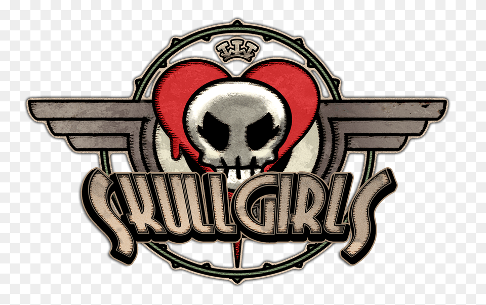 Skullgirls Mobile Skullgirls 2nd Encore Logo, Emblem, Symbol, Device, Grass Free Transparent Png