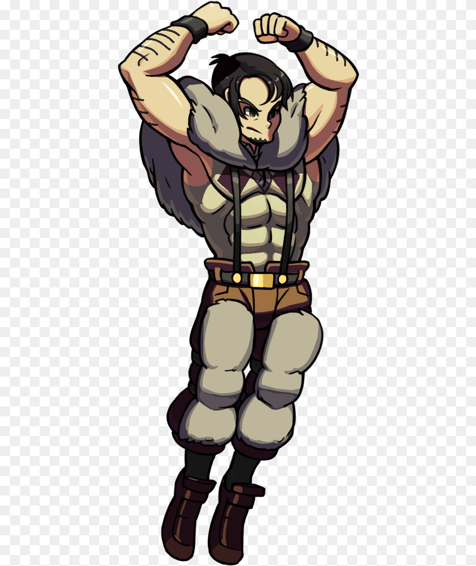 Skullgirls Sprite Of The Day Beowulf Skullgirls Mobile Sprite, Book, Comics, Publication, Face Free Png