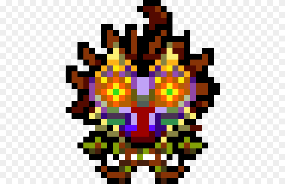 Skullkid Skull Kid Pixel Art, Qr Code Free Transparent Png