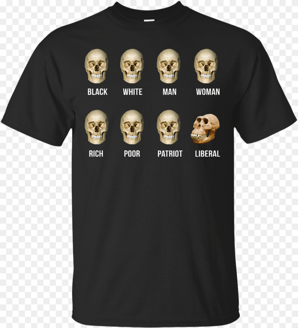 Skulls Of Modern America, Clothing, T-shirt, Shirt, Face Free Transparent Png