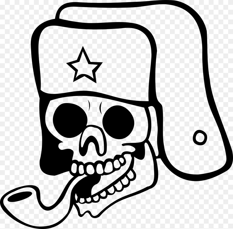 Skulltubethe Head Of Thedeathteethcapstar Skull, Gray Free Transparent Png