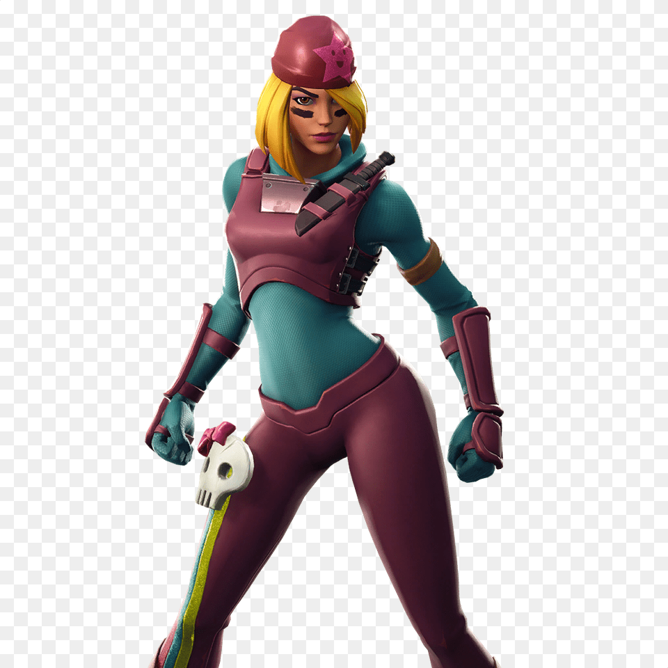 Skully Skin Fortnite Adult, Person, Woman, Female Free Transparent Png