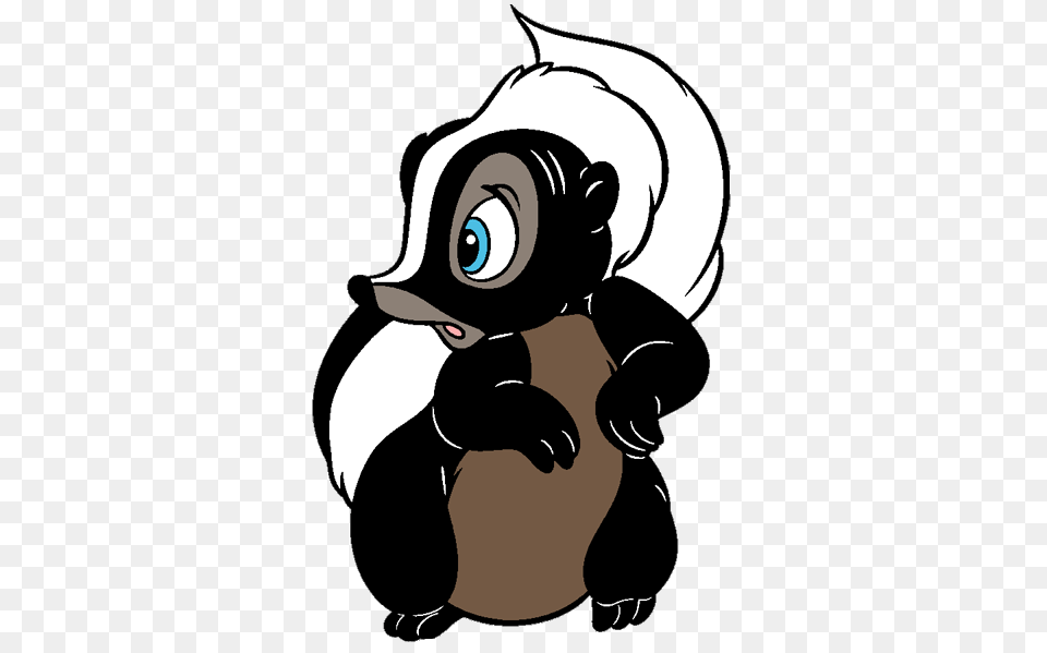Skunk Bambi Flower, Baby, Person, Animal Free Transparent Png