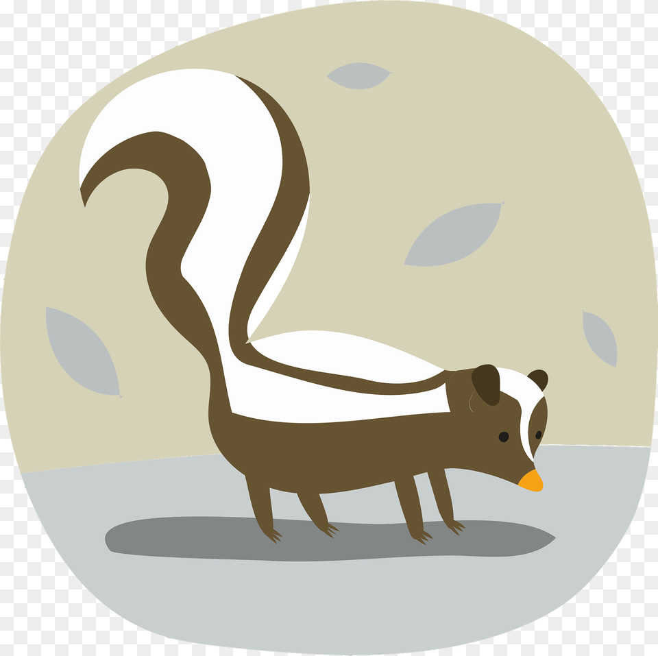 Skunk Clipart, Animal, Mammal, Fish, Sea Life Free Png