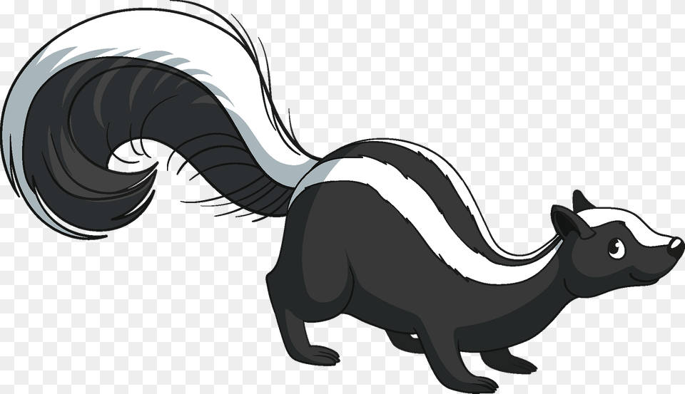 Skunk Clipart, Animal, Wildlife, Mammal, Kangaroo Png Image