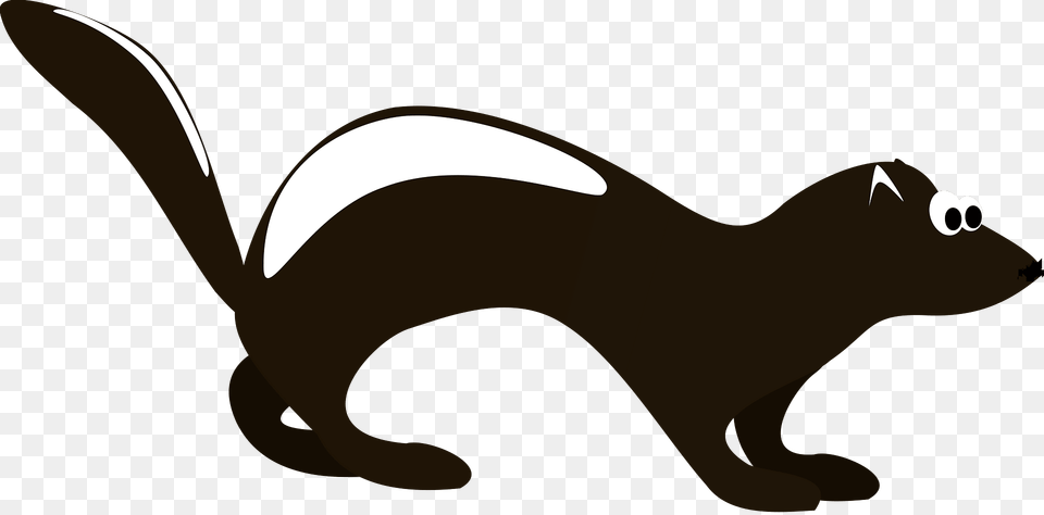 Skunk Clipart, Animal, Mammal, Wildlife, Fish Free Transparent Png