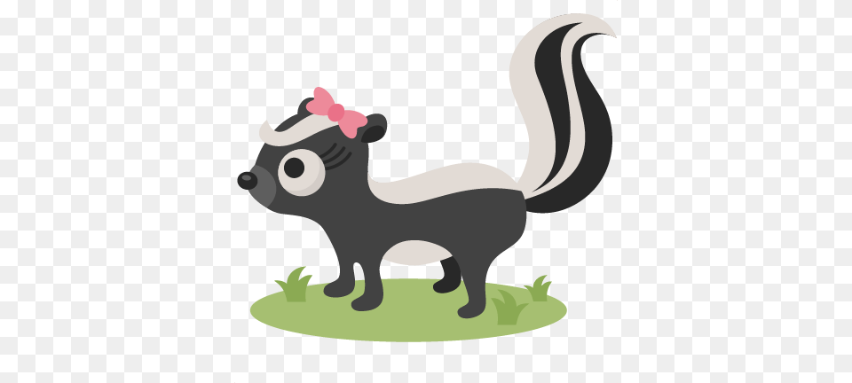 Skunk Clipart, Animal, Mammal, Pig, Kangaroo Free Transparent Png