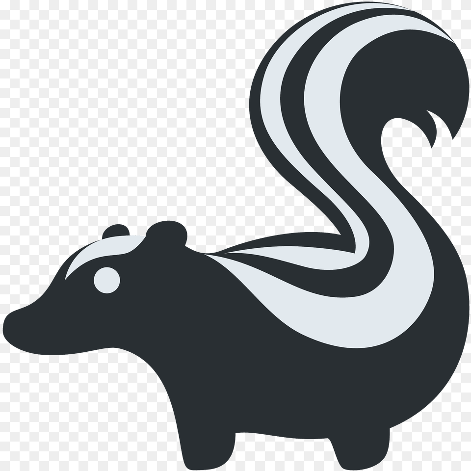 Skunk Emoji Clipart, Animal, Wildlife, Mammal, Kangaroo Free Png Download