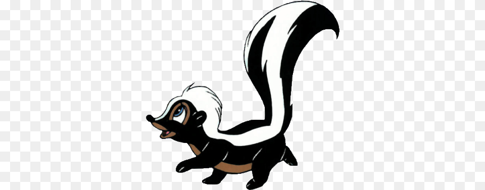 Skunk Icon Flower From Bambi, Animal, Wildlife, Mammal, Adult Free Png
