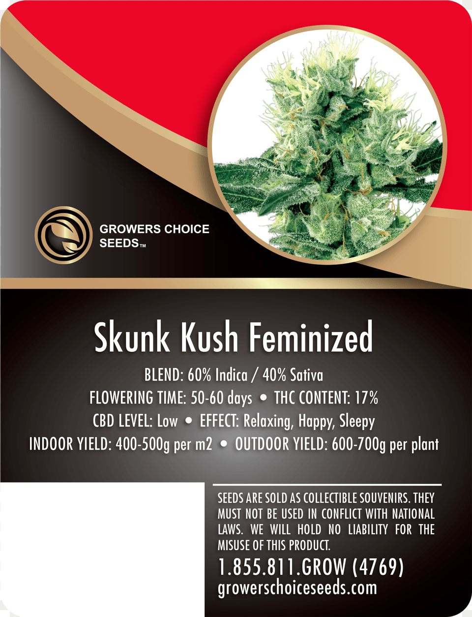 Skunk Kush Feminized Cannabis Seeds Marijuana Bubba Kush Cbd, Advertisement, Herbal, Herbs, Plant Png Image