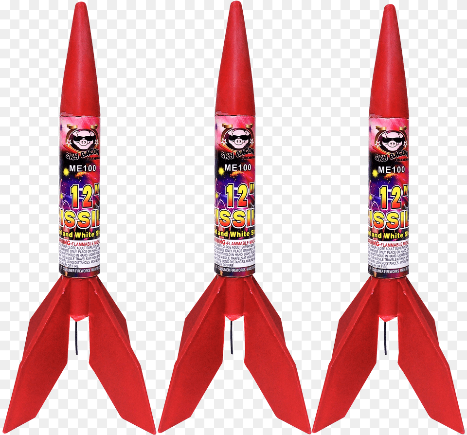Sky Bacon Missile Sky Bacon Fireworks Spirit Of 76, Weapon, Rocket Free Transparent Png