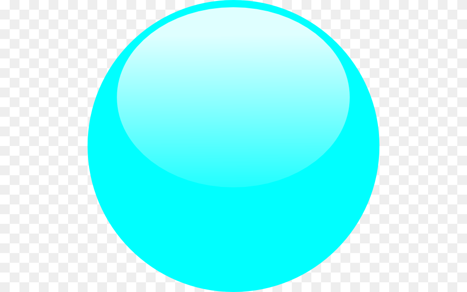 Sky Blue Circle, Sphere Png Image