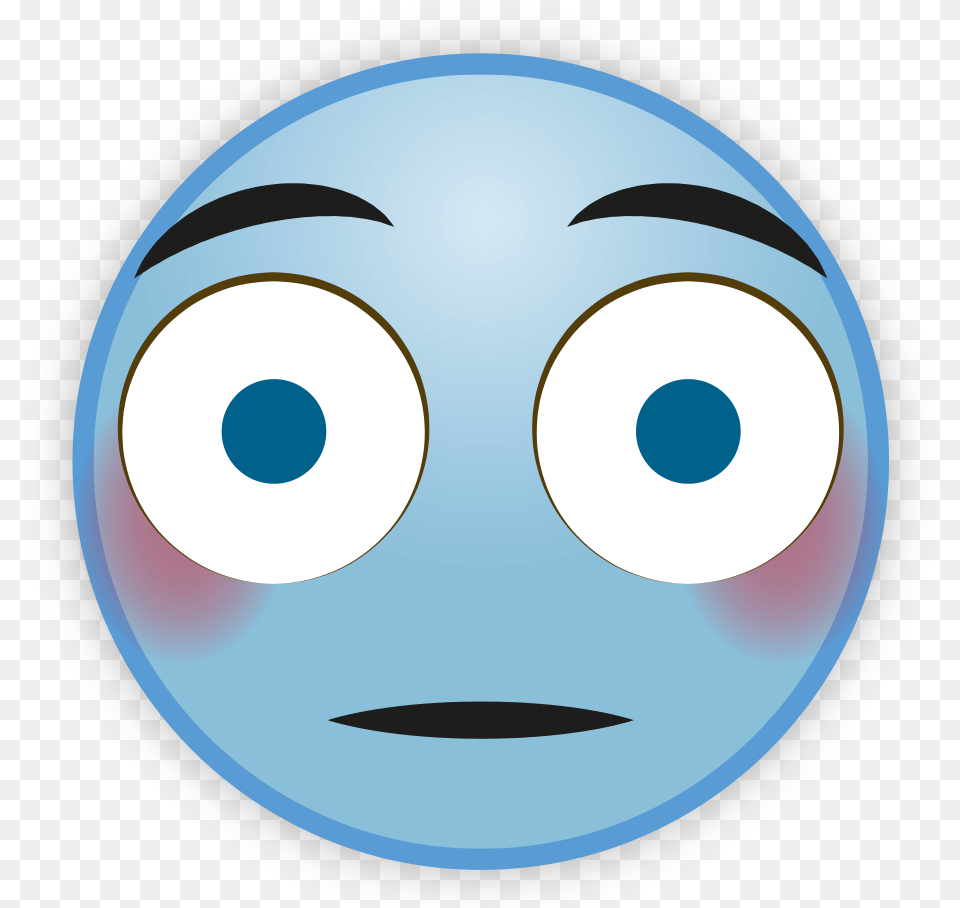 Sky Blue Emoji File Mart Blue Emoji, Photography, Disk Free Png Download