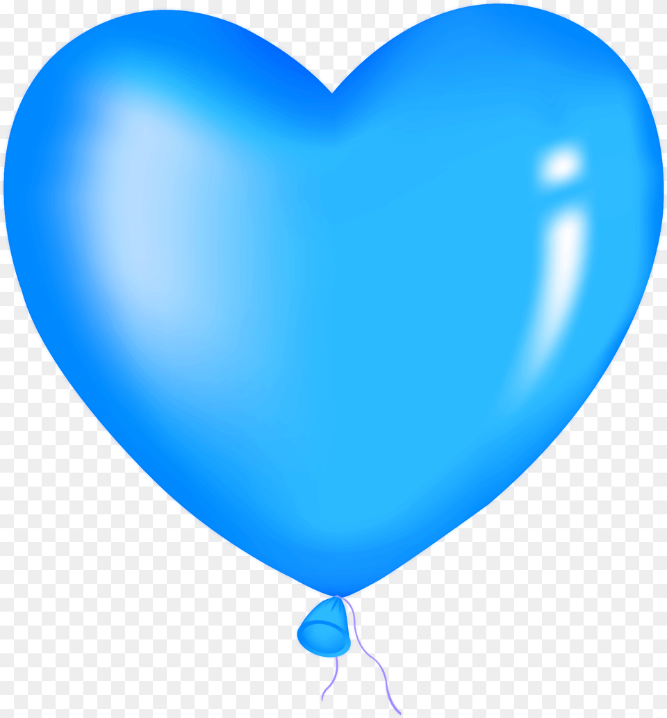 Sky Blue Heart, Balloon Png Image