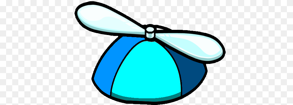Sky Blue Propeller Hat Club Penguin Customs Wiki Fandom, Machine, Appliance, Blow Dryer, Device Png Image