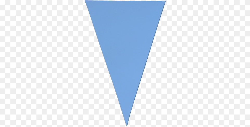 Sky Blue Pvc Bunting Triangle Sky Blue Png Image
