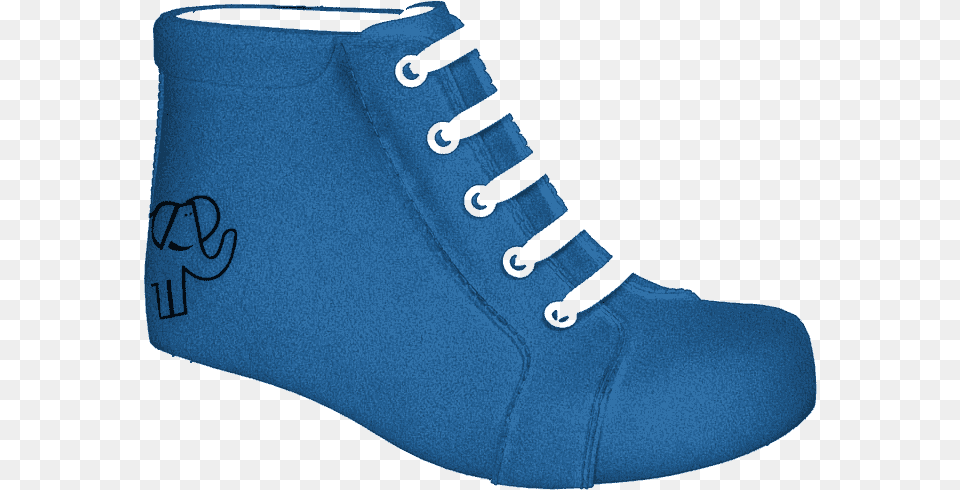 Sky Blue Split Suede Boot, Clothing, Footwear, Shoe, Sneaker Png Image