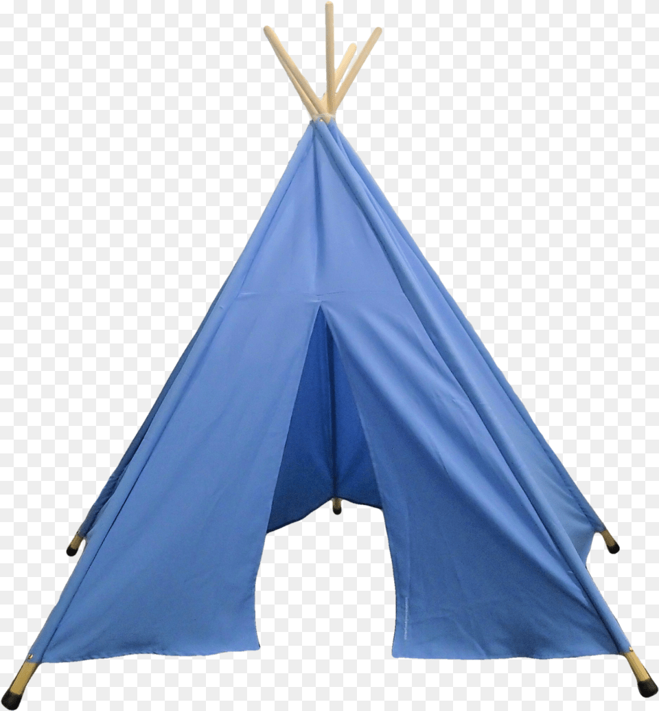 Sky Blue Teepee Tent, Architecture, Building, Outdoors, Shelter Free Png Download