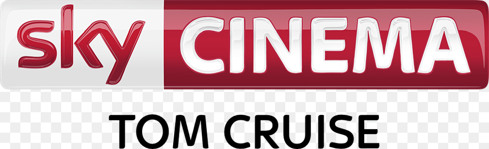 Sky Cinema Tom Cruise Sky Box Office Logo, License Plate, Transportation, Vehicle, Text Free Png