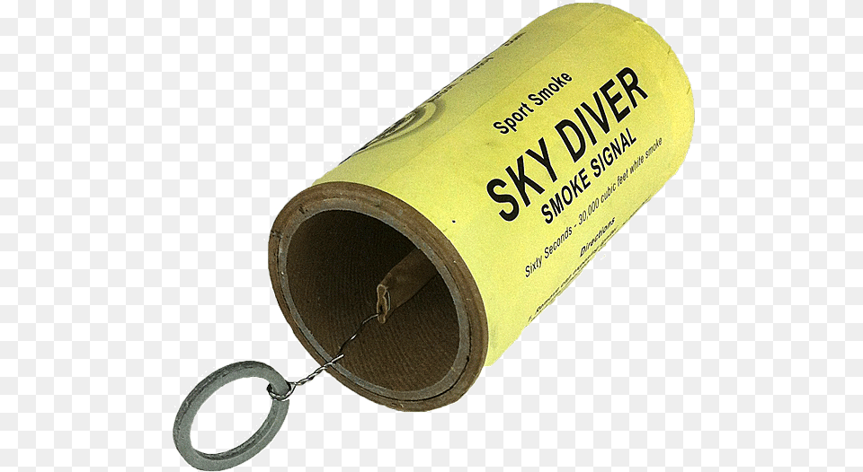 Sky Diver Smoke Grenade Label, Weapon Free Transparent Png