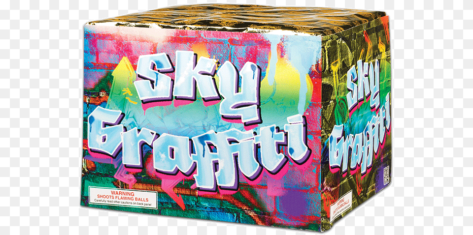 Sky Graffitti Graffiti, Box, Cardboard, Carton Png Image