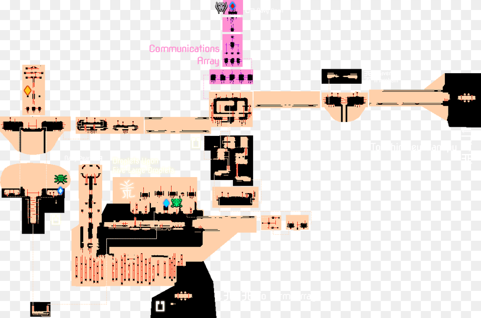 Sky Islands Map Rain World Sky Islands Map, Diagram Free Png