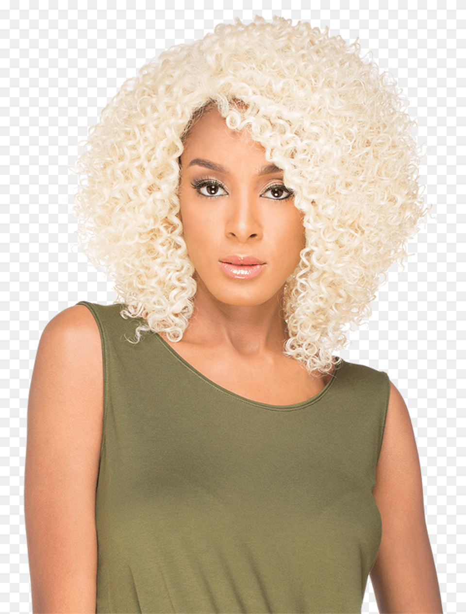 Sky Lace Front Wig Blue Sky Hazel Blond, Adult, Person, Hair, Female Png Image