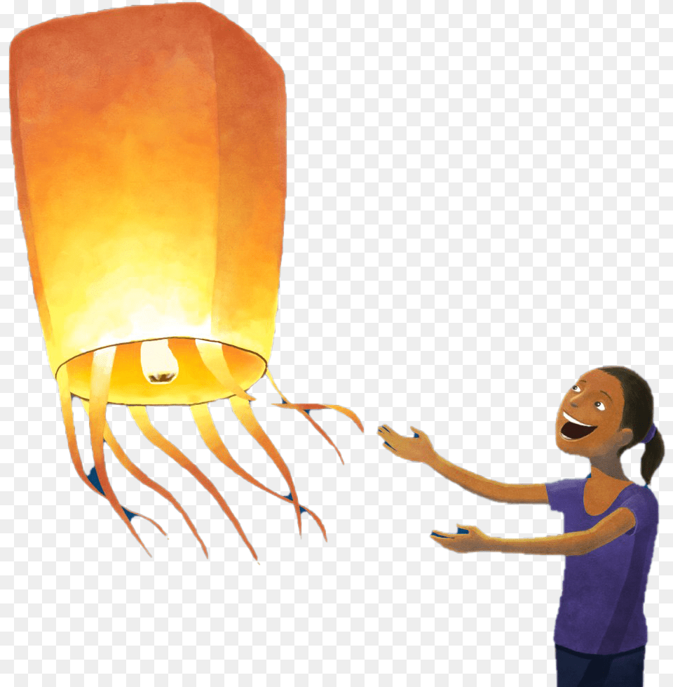 Sky Lantern Images, Lamp, Adult, Female, Person Png Image