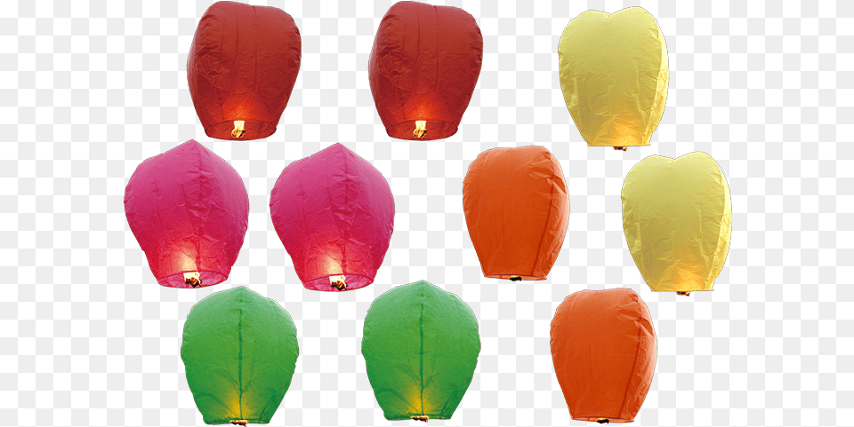 Sky Lanterns Fireworks Sky Lantern Color, Flower, Petal, Plant, Balloon Png Image