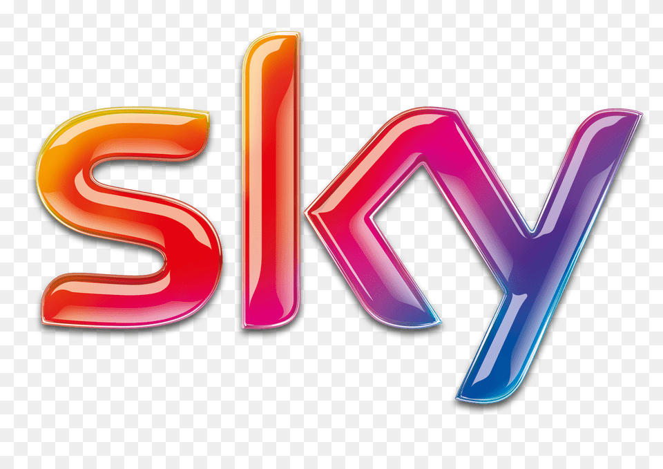 Sky Logo Transparent Background Graphic Sky Logo Transparent Background, Light, Neon, Smoke Pipe Free Png