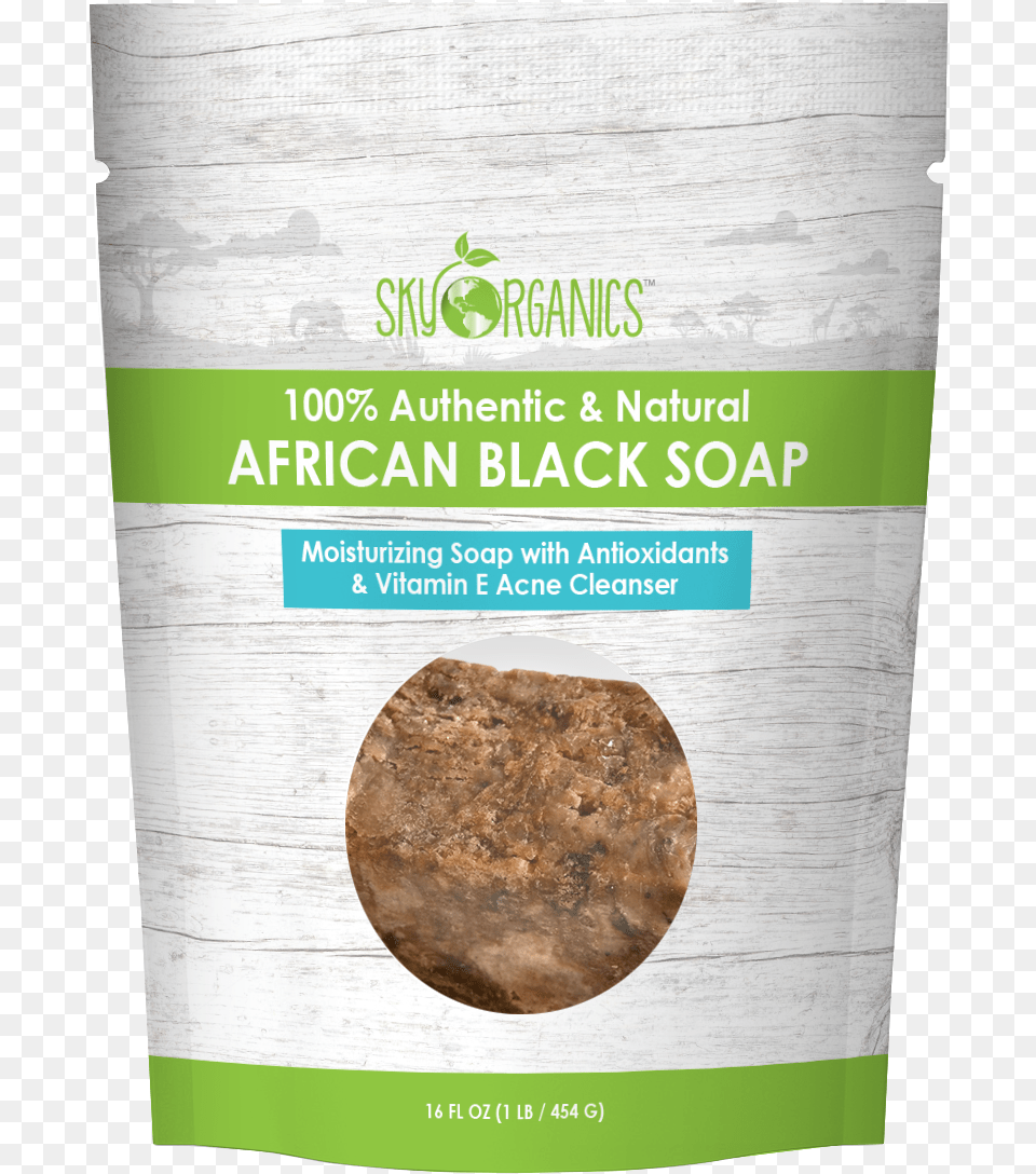 Sky Organics African Black Soap, Advertisement, Poster, Food, Sweets Png