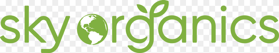 Sky Organics Logo, Green, Plant, Vegetation Free Transparent Png