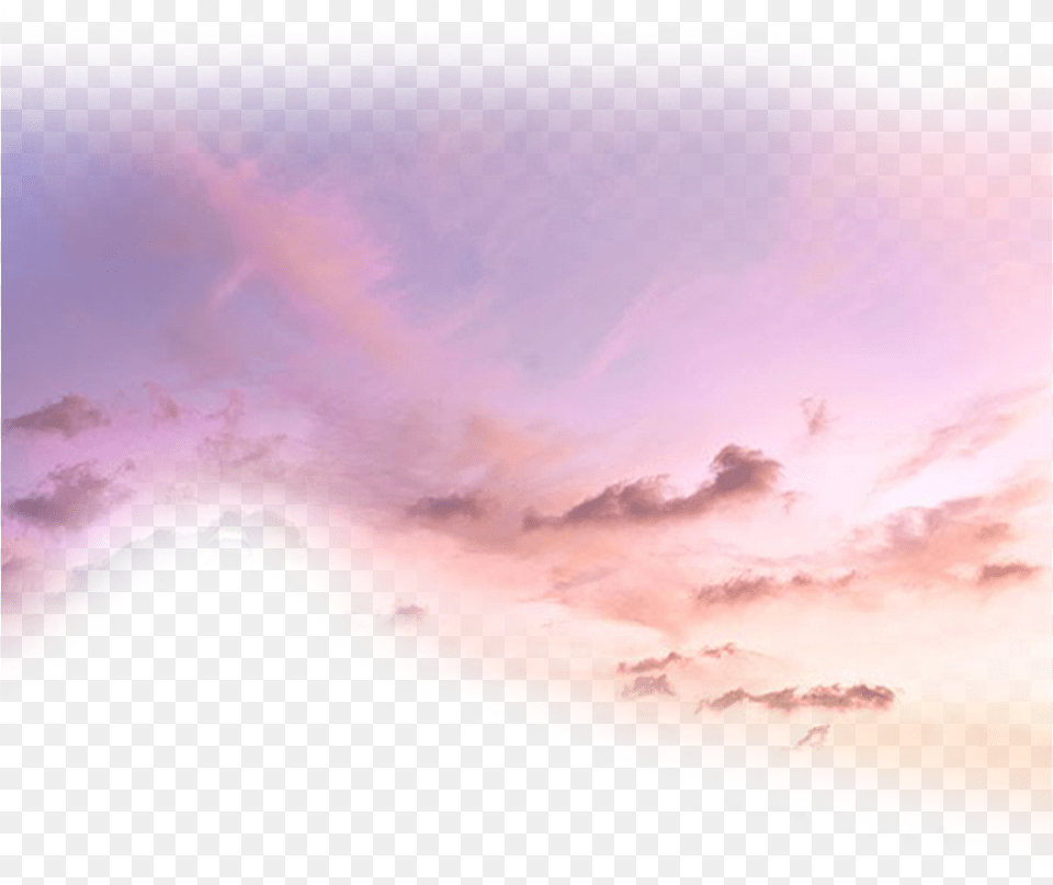 Sky Pink Cloud Colors Freetoedit Aesthetic Pink Clouds, Mountain, Nature, Outdoors, Mountain Range Png