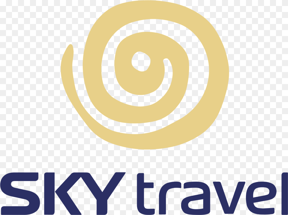 Sky Travel Logo Transparent Svg Sky Travel Logo, Spiral, Coil Png