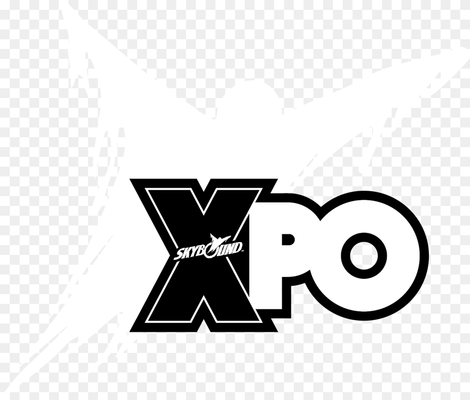Skybound Xpo Horizontal, Stencil, Logo, Animal, Fish Free Png