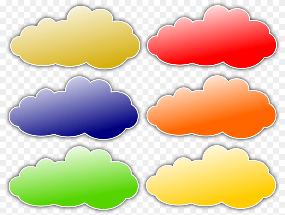 Skycloudcolor Clipart Royalty Svg Clouds Drawing With Color Png Image